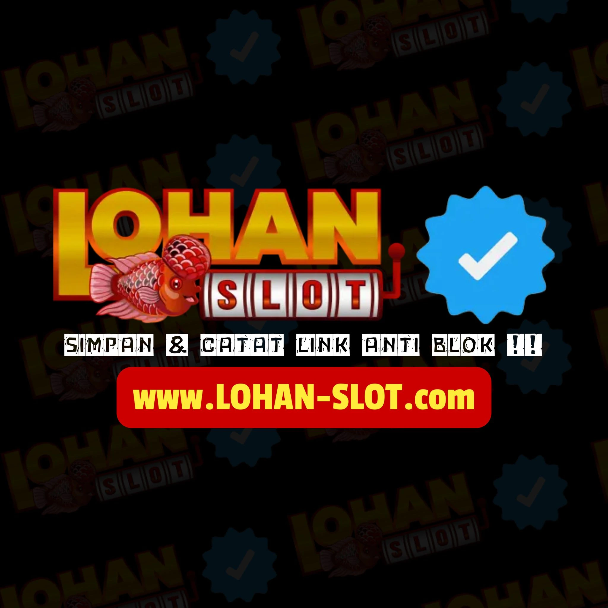 Poster informasi link alternatif dan akses Lohanslot